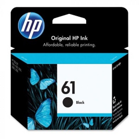 HP INK CARTRIDGE 61 BLACK