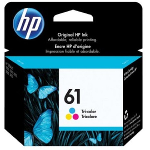 HP INK CARTRIDGE 61 COLOUR