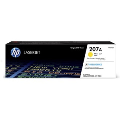 HP TONER CARTRIDGE 207A YELLOW