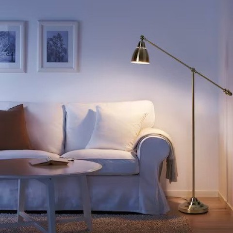 BAROMETER FLOOR/READING LAMP