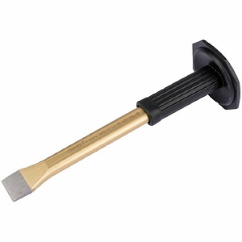 FLAT CHISEL 300MM WITH GRIP