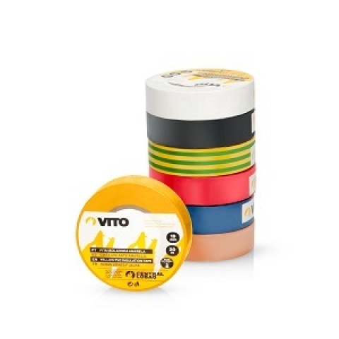 BLACK PVC INSULATION TAPE 19MM X 20MTS