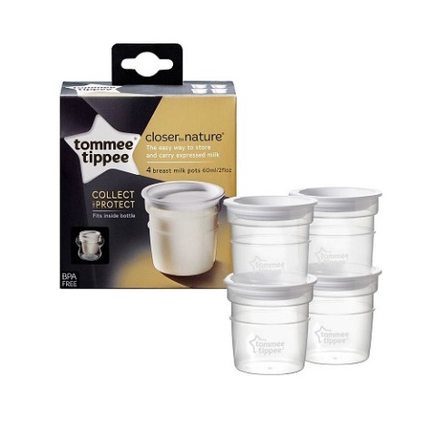 (TOMMEE TIPPEE)MILK STORAGE POTS