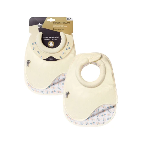 TT CTN MILK FEEDING BIB X2