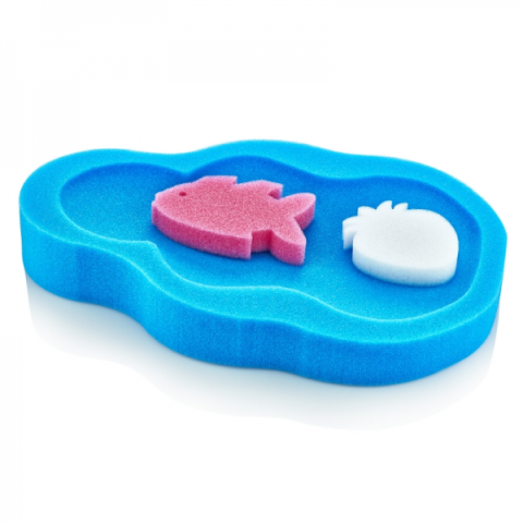 BABYJEM BATH SPONGE / BLUE