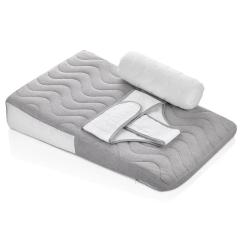 BABYJEM BABY REFLUX PILLOW / GREY / WITH BELT