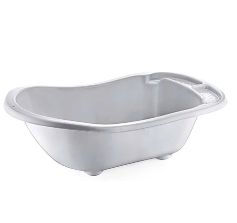 BABYJEM DRAINING BATH TUBE TRANSPARANT BİG /GRAY