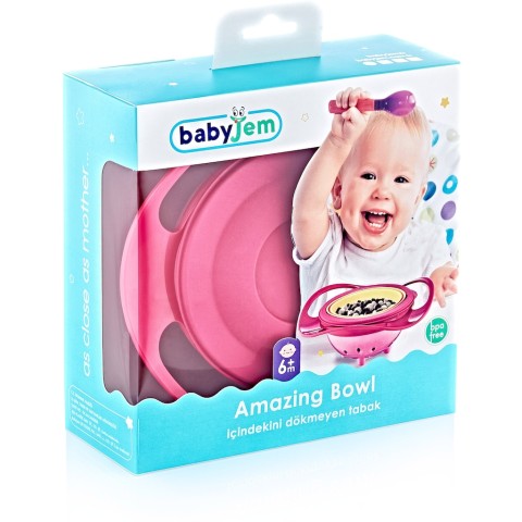 BABYJEM AMAZING BOWL PINK