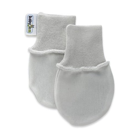 BABY NEWBORN GLOVE GREY