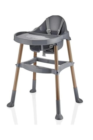 BABYJEM BABY HIGH CHAIR DARK GREY