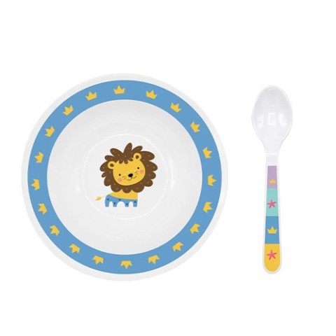 BABYJEM MELAMINE BABY DINING SET BLUE