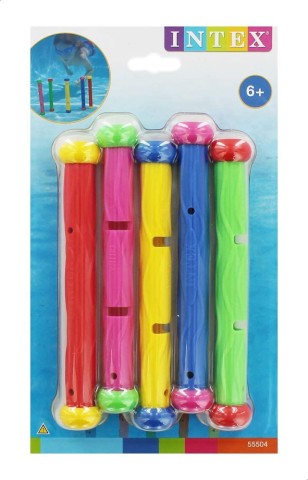 INTEX 55504 UNDERWATER PLAY STICKS S18