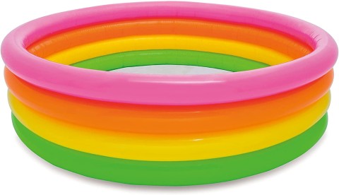 INTEX 56441 SUNSET GLOW POOL 4RINGS D168x46CM S21