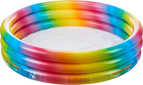 INTEX 58439 RAINBOW OMBRE POOL (1.47*0.33M) S21