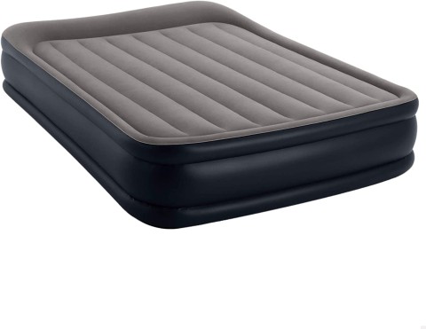 INTEX 64136 QUEEN DELUXE PILLOW REST AIRBED W/FIBER-TECH BIP (152*203*42) S20