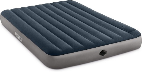 INTEX 64783 QUEEN DURA-BEAM SINGLE HIGH AIRBED W/2 STEP PUMP S21