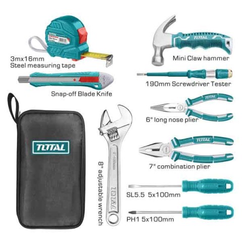 Hand Tools Set x 9pcs