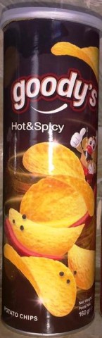 Goody's Potato Chips Crackers-Hot&Spicy X14X160Gr