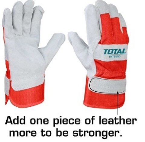 Leather Gloves 10.5"