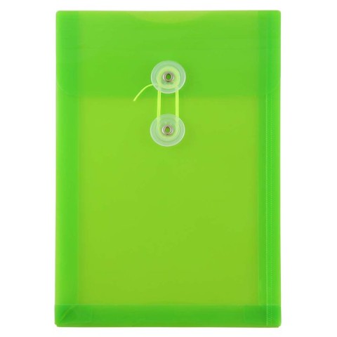 MINI PLASTIC ENVELOPE GREEN