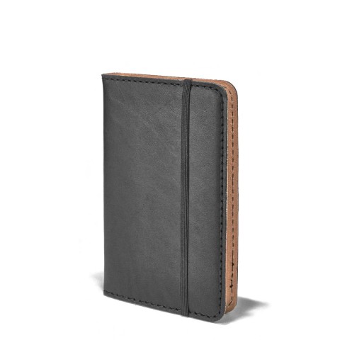 LEATHER NOTEBOOK 9MM RULED