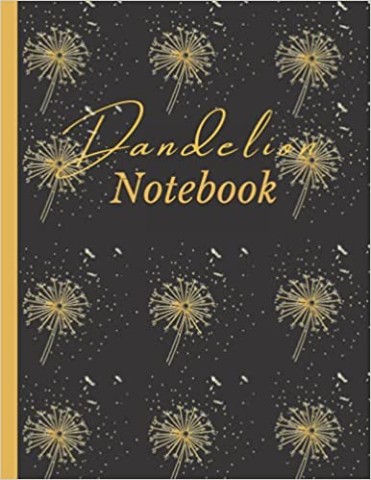 DANDELION GLITTER NOTEBOOK