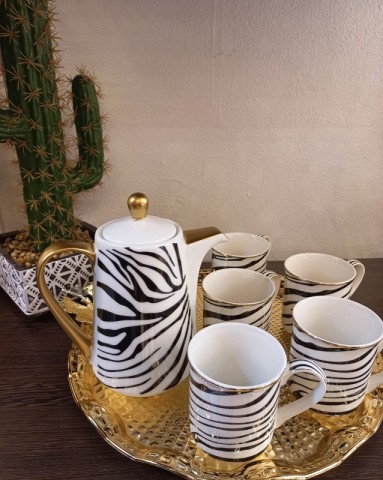 Espresso mug "Zebra"