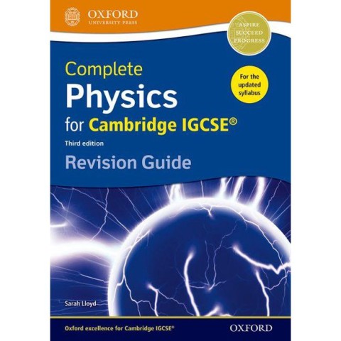 COMPLETE PHYSICS FOR CAMBRIDGE IGCSE 3RD EDITION REVISION GUIDE