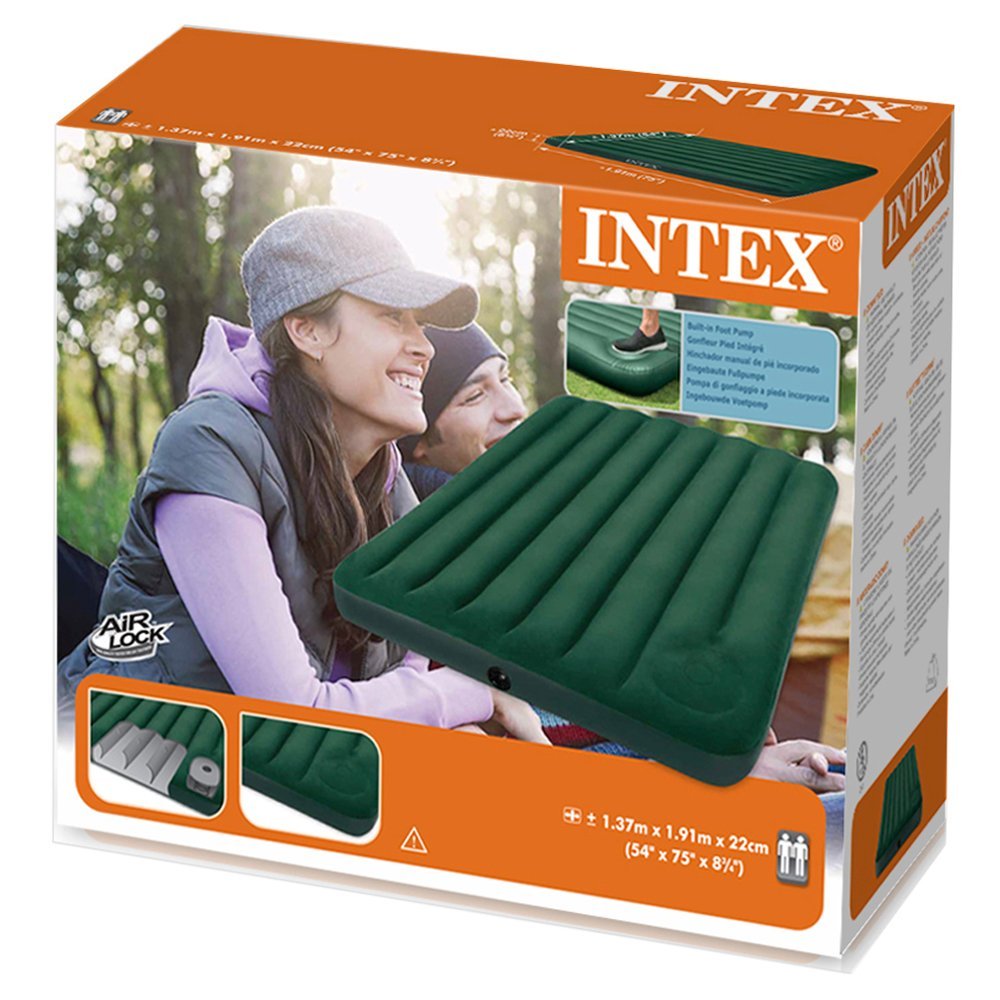 Magic Trading INTEX 66928 FULL DOWNY AIRBED W FOOT BIP S18