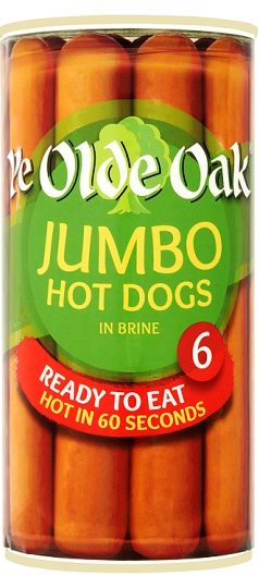 Magic Trading  Ye olde oak jumbo 6 hot dogs 560g