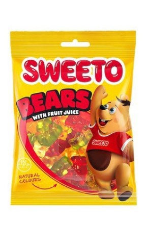 SWEETO GUMMY 100gmx12pcs