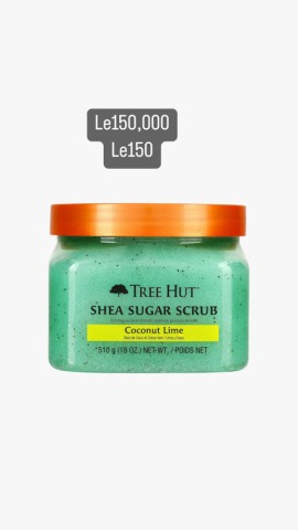 tree hut scrub coconut lime