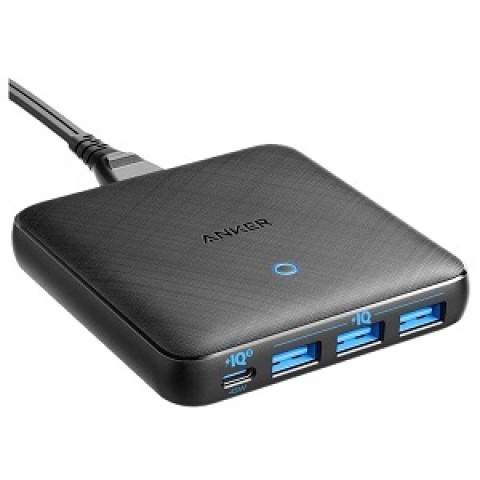 ANKER POWERPORT ATOM III SLIM (FOUR PORTS) 65W