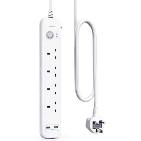 ANKER POWEREXTEND USB 4 STRIP SURGE PROTECTOR