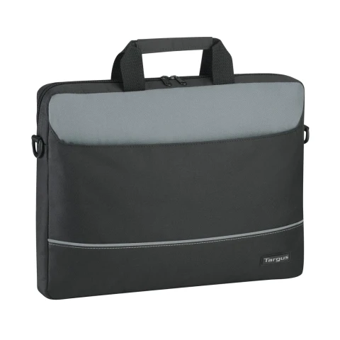 TARGUS 15.6" TOPLOAD LAPTOP CASE BLACK-GRAY - TBT238EU