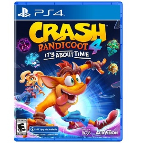 PLAYSTATION 4 GAME CRASH BANDICOOT4 - IT'S ABOUT TIME