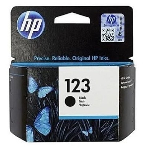 HP INK CARTRIDGE 123 BLACK