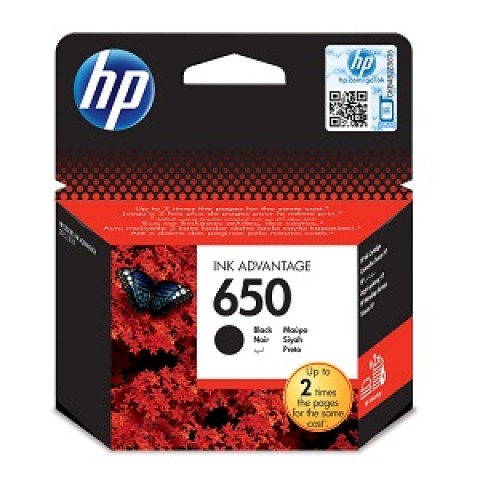 HP INK CARTRIDGE 650 BLACK