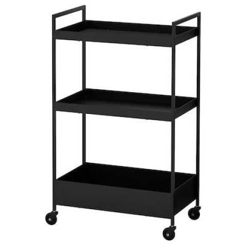 NISSAFORS TROLLEY, BLACK