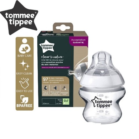 (TOMMEE TIPPEE)150ML PP BOTTLE 1PC