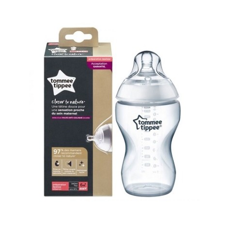 (TOMMEE TIPPEE)1X 340ML BOTTLE NE AR SCAN