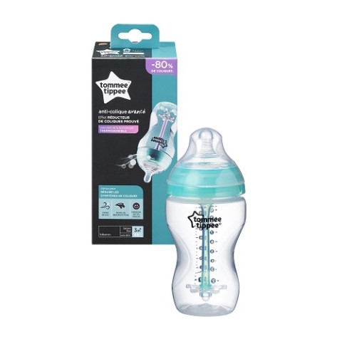 (TOMMEE TIPPEE)1X 340ML AAC BTL MED NE AR SCAN