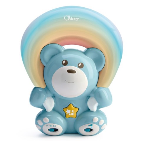 CHICCO RAINBOW BEAR LIGHT BLUE