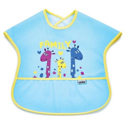 BABYJEM POLY BIB LARGE / BLUE