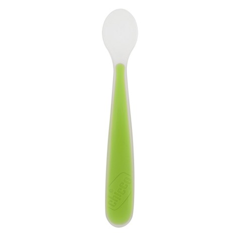 SOFT SILICONE SPOON -GREEN- 6m+ [06828.50]