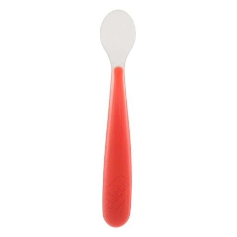 SOFT SILICONE SPOON -RED- 6m+ [06828.70]