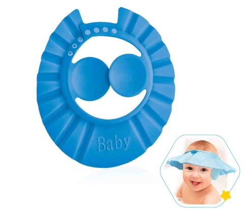 BABYJEM BABY BATH HAT BLUE