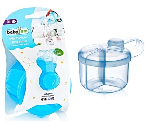 BABYJEM POWDER FOOD CONTAINER BLUE