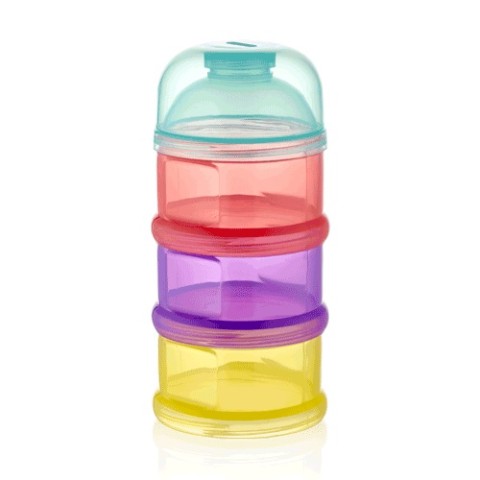 BABYJEM FOOD STORAGE CONTAINERS MIXED COLORS