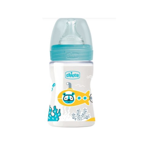 B- BOTTLE WB PP 150 SLOW SIL BOY [20611]